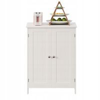 Szafka regał komoda łazienka przedpokój loft 2 drzwi biała solidna 80 cm