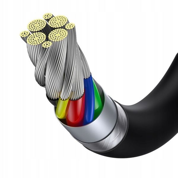 BASEUS SZYBKI KABEL USB C/USB C QC MOCNY 100W 1m zdjęcie 4