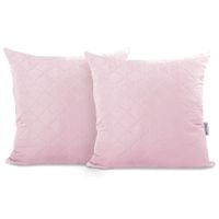 Zestaw 2 pikowanych poszewek AXEL 40X40 różowe DecoKing