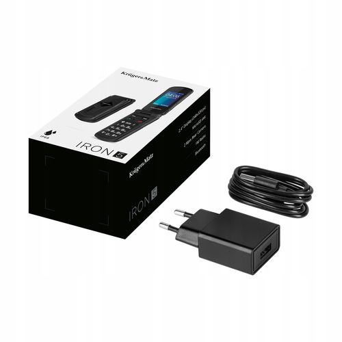 Telefon Kruger&Matz Iron 5 Flip 4G Bluetooth Dual Sim na Arena.pl