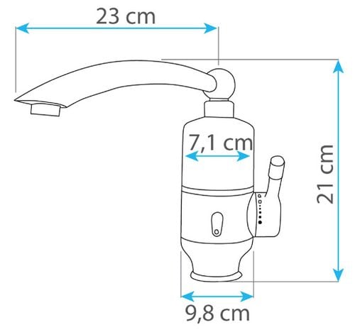 Podgrzewacz wody przepływowy Termo Quick na Arena.pl