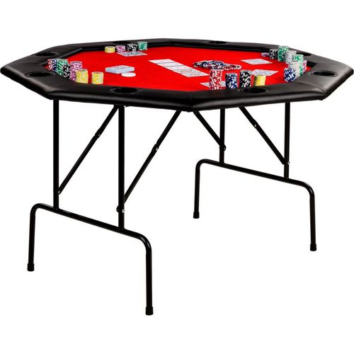 Stół do pokera - czerwony M57304 na Arena.pl