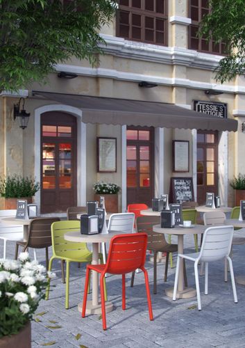 Krzesło Gina brązowe na Arena.pl