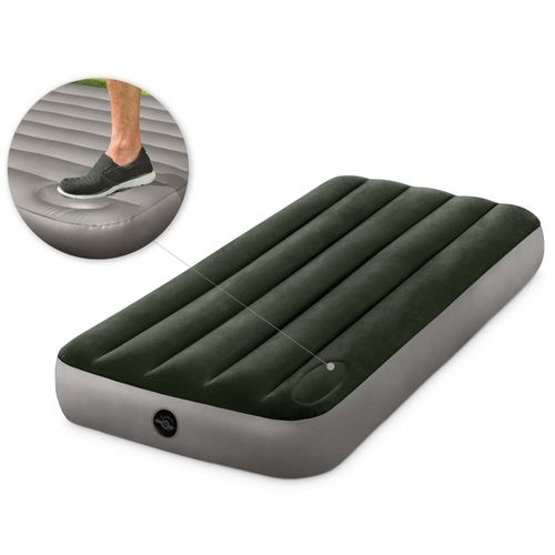 Materac dmuchany 191x79x25 cm z wbudowaną pompką nożną INTEX 64760 na Arena.pl