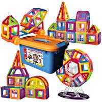 Zestaw Klocków Magnetycznych – Rozwój Kreatywności I Zabawa W Jednym!