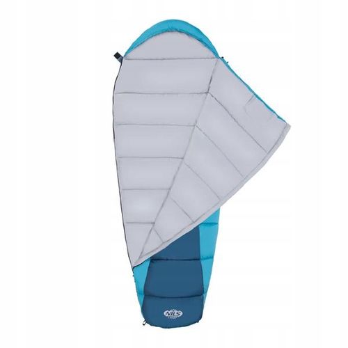 Ciepły turystyczny śpiwór pod namiot campingowy 220 x 80cm Nils Camp NC2012 na Arena.pl