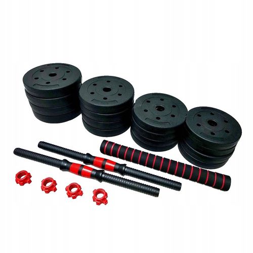 Hantle regulowane 2x20 kg zestaw 40kg z łącznikiem na Arena.pl