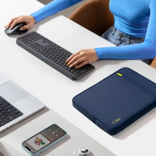 torba tech-protect defender na laptopa 13-14 - granatowa na Arena.pl