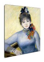 Caroline Rémy (Séverine), Auguste Renoir - obraz na płótnie 90x120 cm