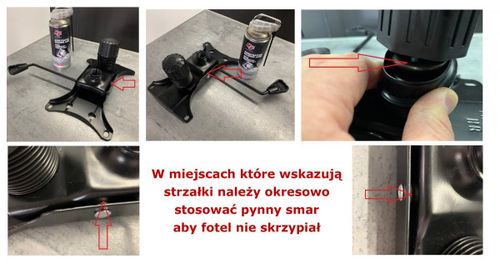 Fotel obrotowy do biurka SPIDER BLACK FABRIC na Arena.pl