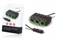 Mocny Rozdzielacz Zapalniczki 120W 4 X Usb 4,8A