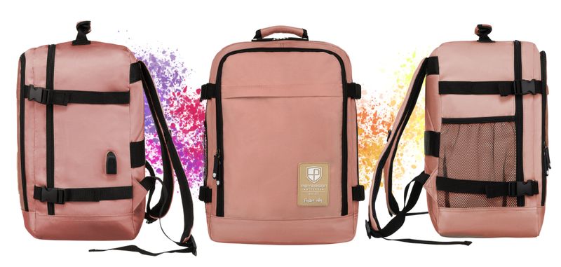 plecak ptn app-6653 pink zdjęcie 2