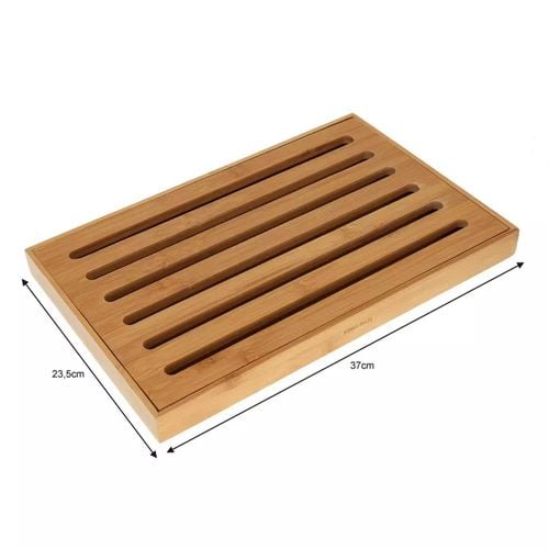 deska do krojenia pieczywa z tacą 37 x 23cm kinghoff kh-1217 na Arena.pl