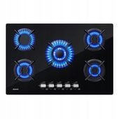 WEHIMO Gas Hob 5 Palników Kuchenka Gazowa na Gaz ziemny lub LPG 10500