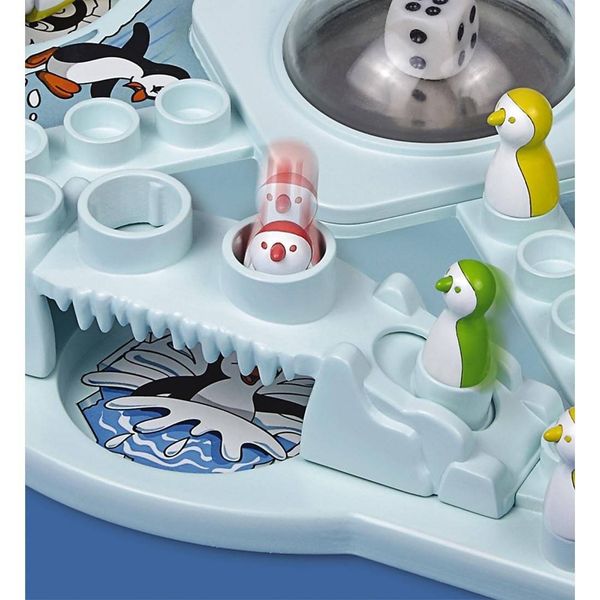 Gra planszowa wyścigi pingwinów chińczyk zdjęcie 5