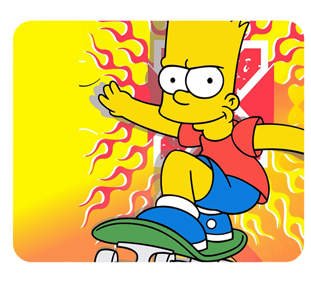 Podkładka pod myszkę Simpsonowie zdjęcie 1