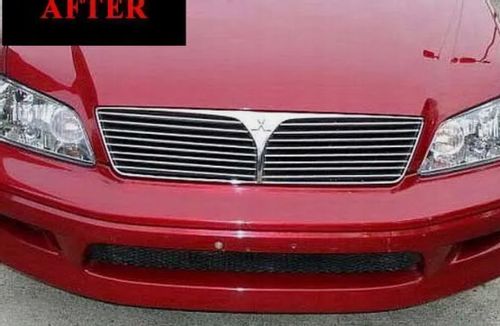 2002-2003 MITSUBISHI LANCER- LIstwy chrom grill chromowan na Arena.pl