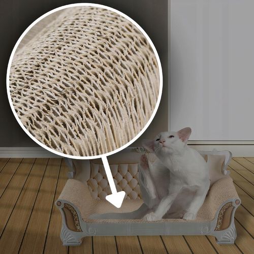 Drapak Tekturowy Dla Kota SOFA Legowisko Karton Kanapa Leżak 52cm na Arena.pl