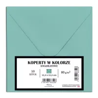 Koperty Kwadratowe, Miętowe (10 Sztuk)