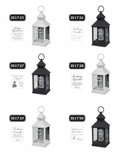 ZNICZ LAMPION biały aniołek imię LED mała kapliczka GRAWER DLA SZWAGIERKI na Arena.pl