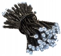 LAMPKI CHOINKOWE 100 LED NA CHOINKĘ BIAŁE CE