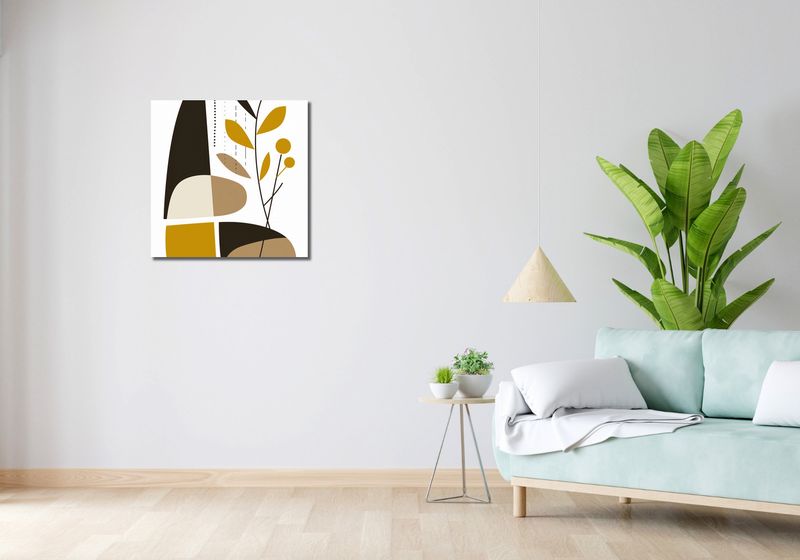 Obraz 60x60cm Geometryczna Naturaleza zdjęcie 2
