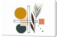 Obraz 90x60cm Ogród Symetryczny