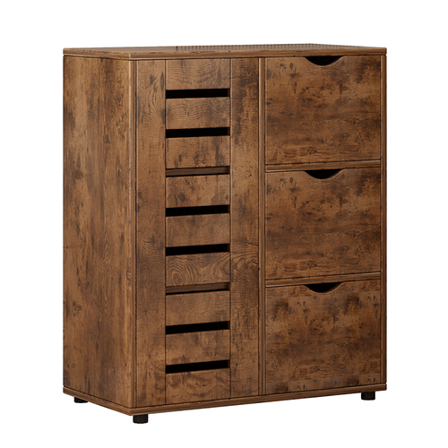 KOMODA DO SALONU SZAFKA POJEMNA  PÓŁKI LOFT 3 SZUFLADY na Arena.pl