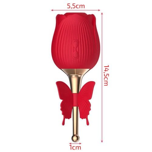 Wibrator damski Stymulatro łechtaczki Masażer róża na Arena.pl