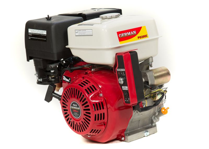 SILNIK SPALINOWY GERMAN 13KM GX390 ZAGĘSZCZARKA E+ zdjęcie 2