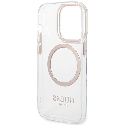 Etui Guess do iPhone 15 Pro Max, Złoty, MagSafe na Arena.pl