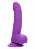 neon silicone studs 6 inch - silikonowy model z przyssawką, 15,25 cm