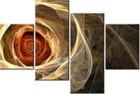 140CM 70 OBRAZ RÓŻA KTALNA ŚCIENNY