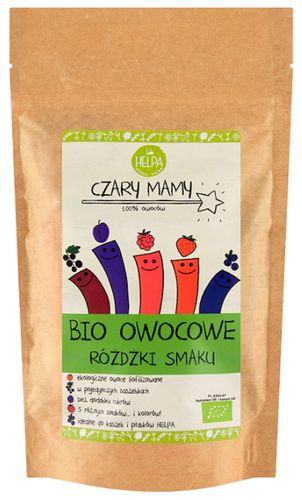 Helpa Różdżki Smaku Owocowe Liofilizowane Owoce BIO (10x2 g) 20 g na Arena.pl