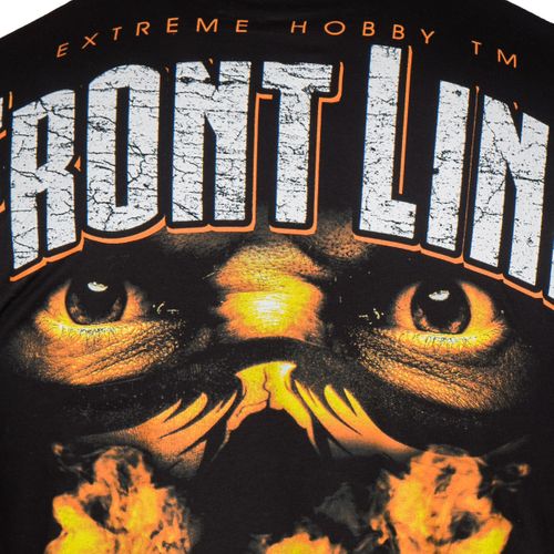 Longsleeve FRONT LINE HOOLIGANS Rozmiar - S, Kolor - CZARNY na Arena.pl