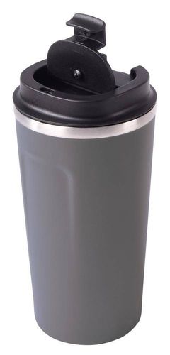 Podróżny kubek termiczny COFFEE TIME, szary na Arena.pl