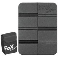 Siedzisko składane termomata superlekkie Fox Outdoor czarny