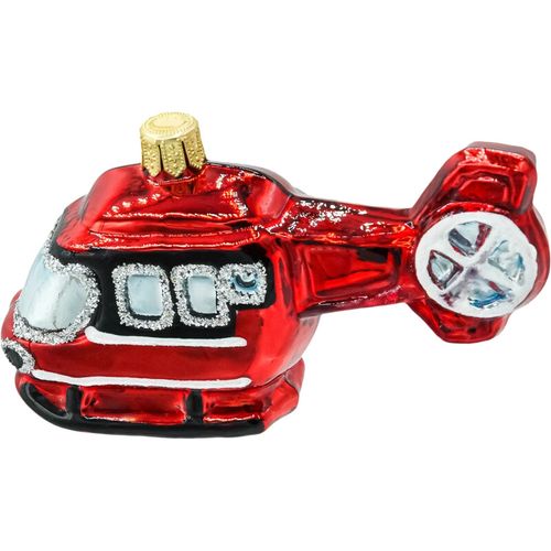 Bombka choinkowa: Helikopter na Arena.pl