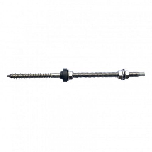 ZESTAW DWUGWINT M10X200 Z ADAPTEREM 10 SZT NA DACH SKOŚNY PŁASKI na Arena.pl