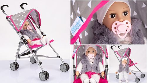 LALKA BOBAS INTERAKTYWNA MÓWI ŚMIEJE SIĘ PŁACZE UBRANKA SMOCZEK KINDERPLAY na Arena.pl