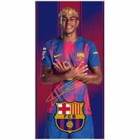 Ręcznik plażowy szybkoschnący 70x140 cm Lamine Yamal FC Barcelona
