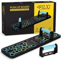 DESKA DO POMPEK PLATFORMA DO ĆWICZEŃ UCHWYTY WIELOFUNKCYJNA PUSH UP BOARD