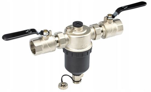 FILTR MAGNETYCZNY SEPARATOR ZANIECZYSZCZEŃ 11/4" DO INSTALACJI CO 5/4" DN32 na Arena.pl