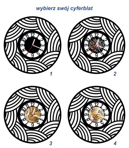 ZEGAR ŚCIENNY RETRO 38cm M 88.10 na Arena.pl