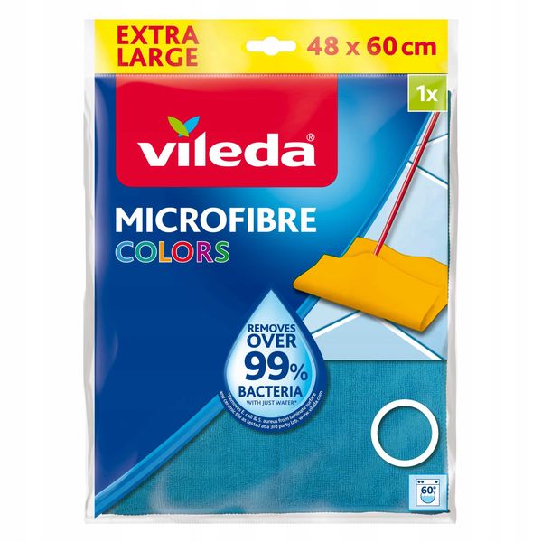 Ścierka do podłogi Vileda Microfibre Colors 1szt. zdjęcie 1