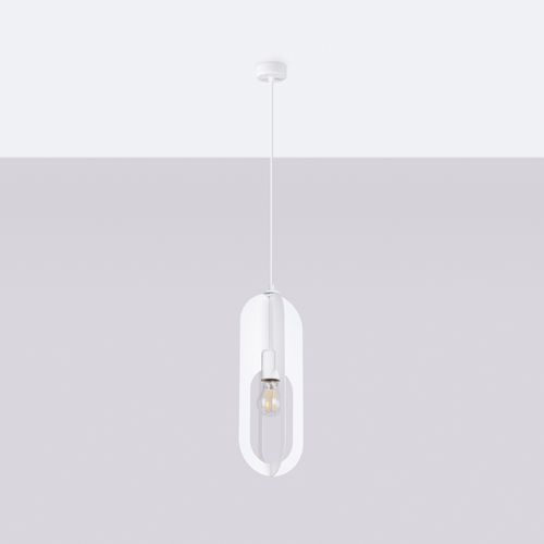 Lampa wisząca NICUS 1 biała na Arena.pl