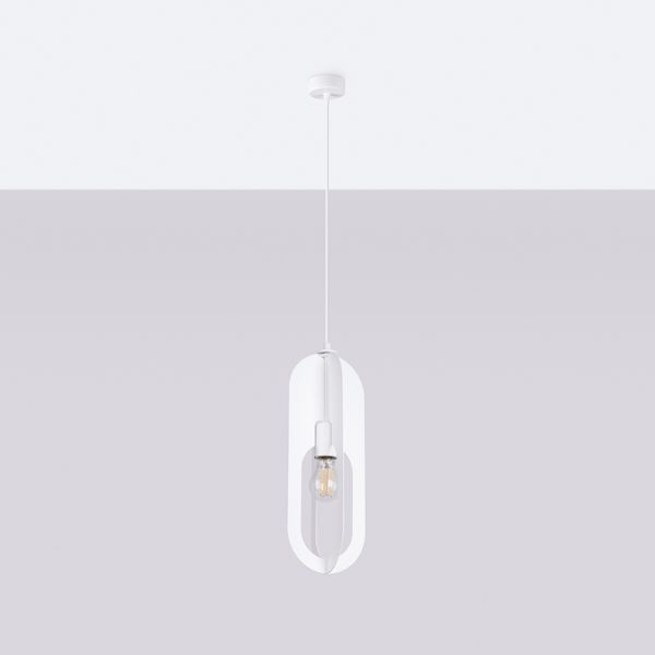 Lampa wisząca NICUS 1 biała zdjęcie 2