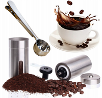 RĘCZNY MŁYNEK DO MIELANIA KAWY-CERAMICZNE ŻARNA Reulacja grubości mielenia