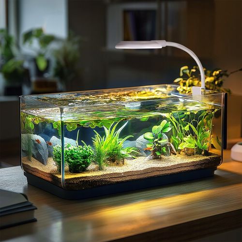 LAMPKA LED KRUGER MEIER DO AKWARIUM 10L-40L MOCNA ROŚLINNA na Arena.pl