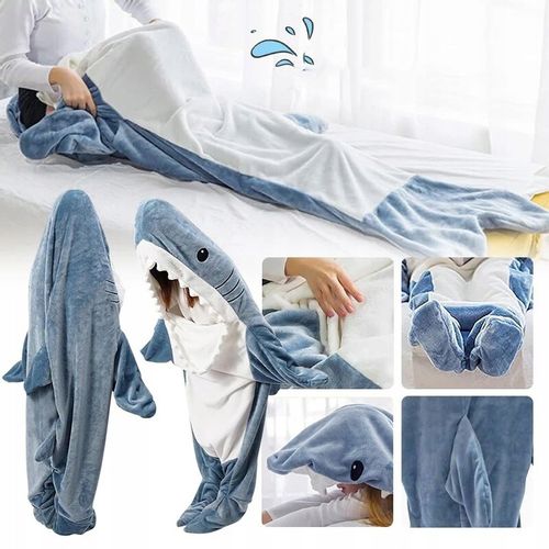 Halloween strój kocy piżama shark Odpowiedni dla wzrostu 155-170 cm na Arena.pl